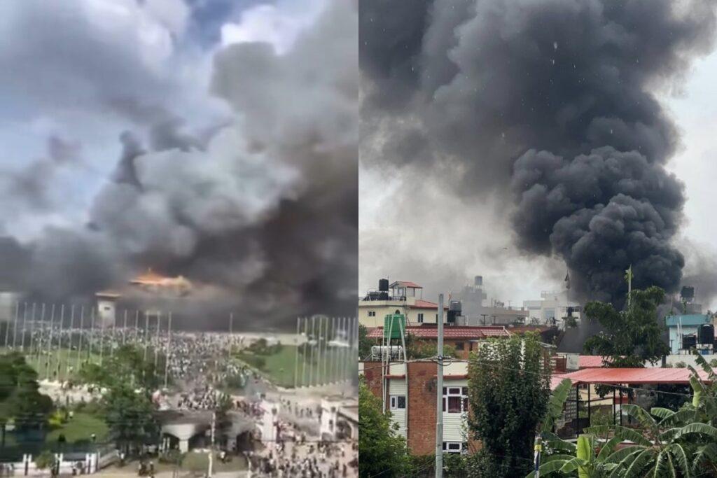 Протестующие в Непале избили экс-премьера и захватили президентскую резиденцию