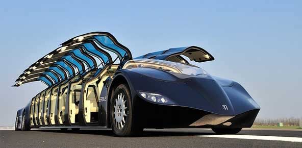 Это не лимузин, а междугородний автобус обзоры