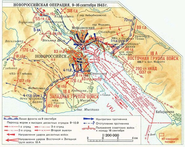 Новороссийск 1943г. Почему Вермахту стало страшно? Великая отечественная война