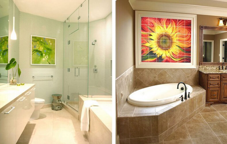 Основные правила подбора картин в интерьер комнаты