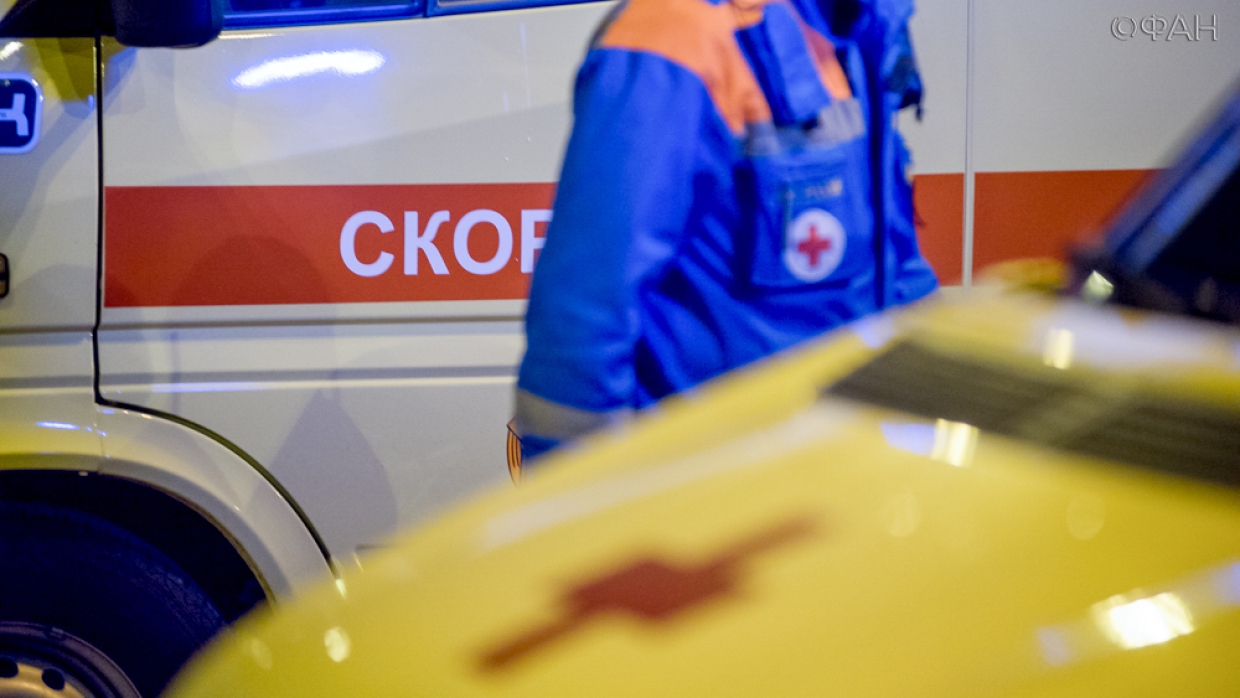 Карета скорой помощи попала в жесткое ДТП на Ореховом бульваре в Москве Происшествия