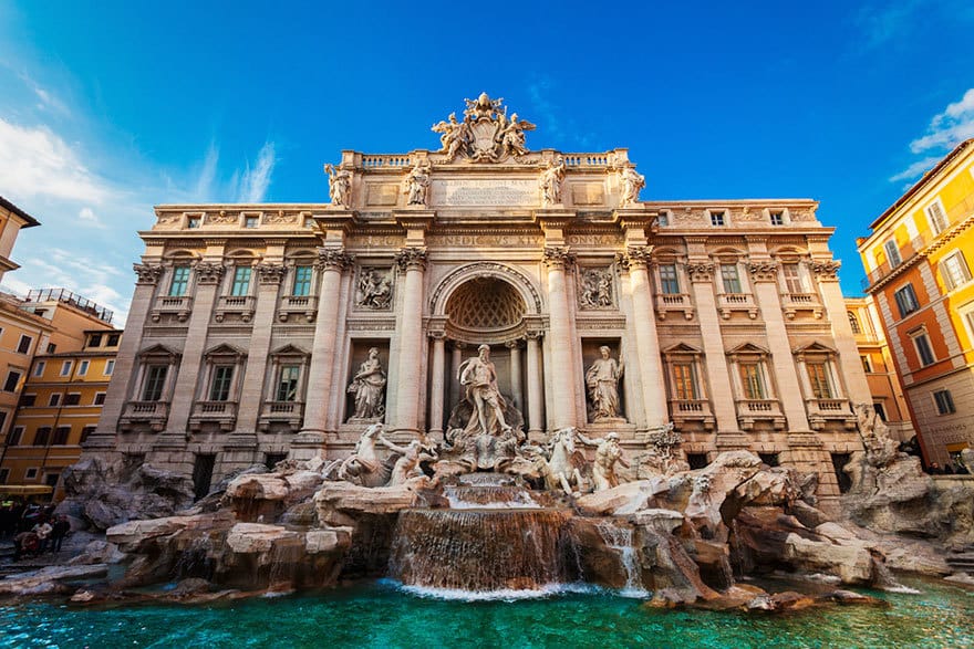 Trevi Fountain, Rome, Italy