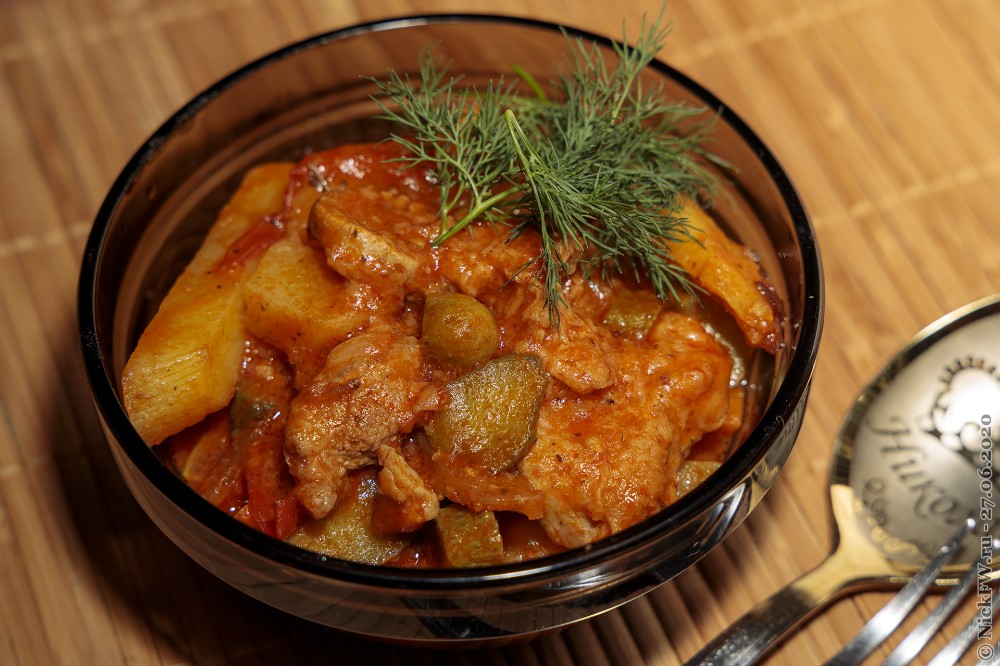 Азу по-татарски кухни мира,мясные блюда