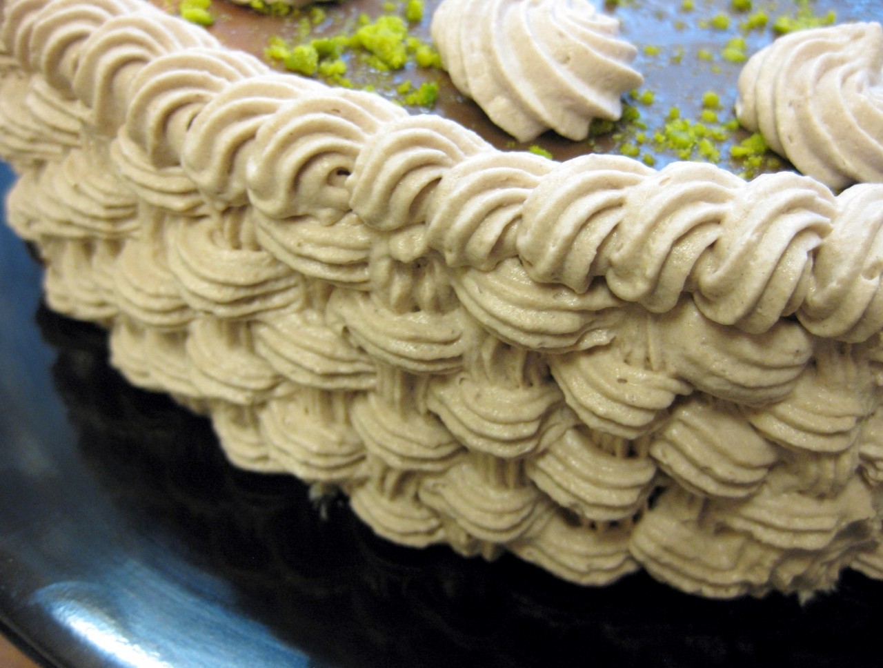 Торт плетенка