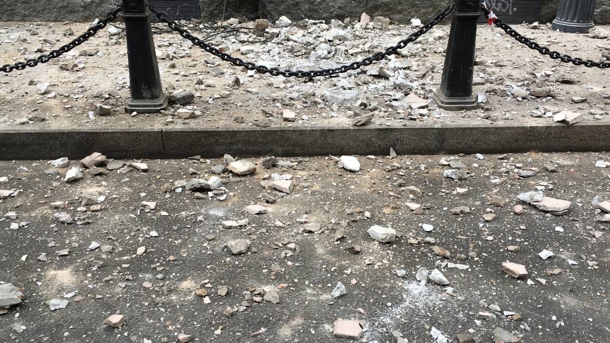 в питере рухнул дом на гороховой