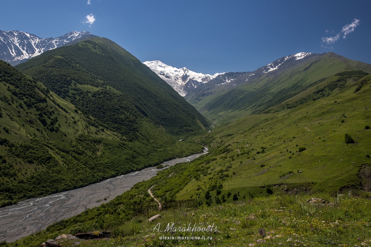 Кармадонское ущелье, Сергей Бодров, Колка, ледник