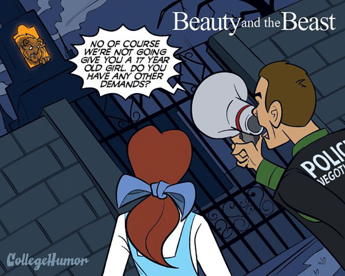 If Disney Movies Had Cops