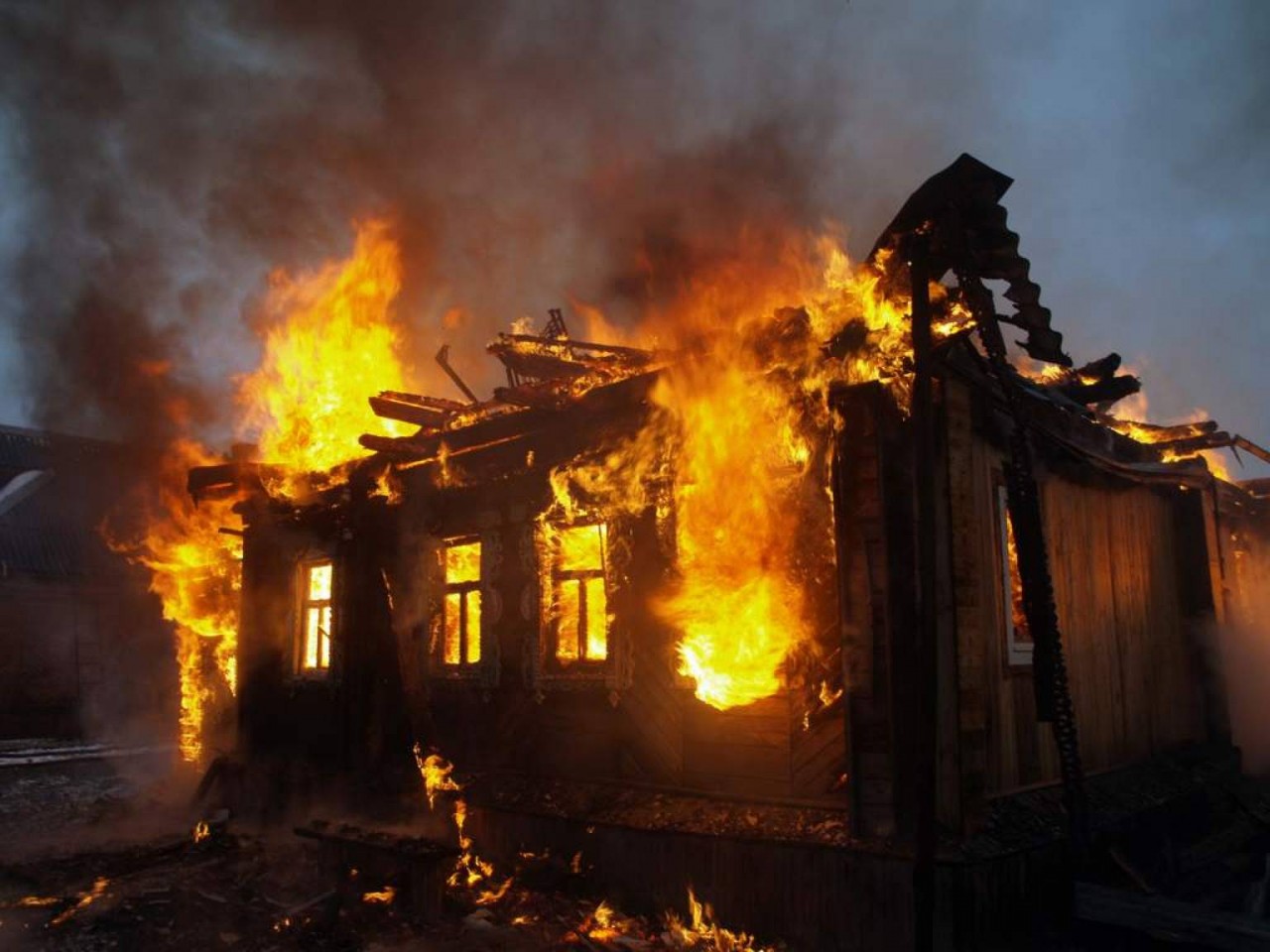Санаторий Колчаново после пожара