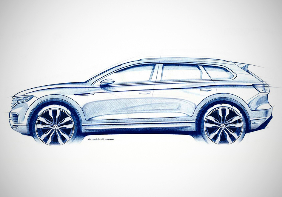 Новый Volkswagen Touareg: первые подробности 