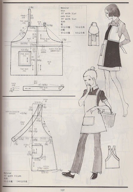 Выкройки фартуков выкройки фартуков,одежда,рукоделие,своими руками