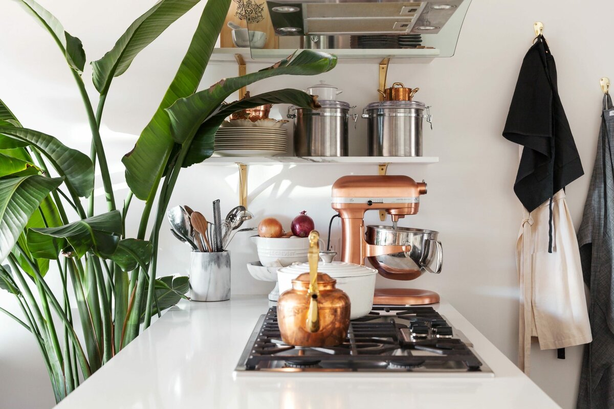 8 идей для маленькой кухни, которые притягивают уютом и легкостью идеи для дома,Интерьер и дизайн