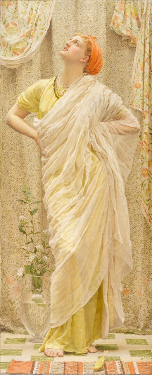 Английский художник-прерафаэлит Альберт Мур (4 сентября 1841— 25 сентября 1893)