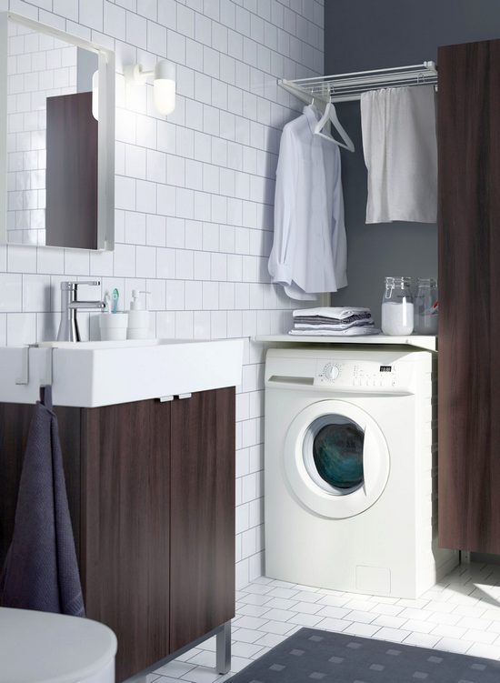 Рациональный подход: что расположить над стиральной машиной? идеи для дома,интерьер и дизайн