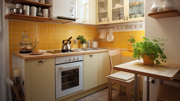 Семь правил, которые спасут интерьер крошечной кухни — эксперты знают секреты - свежие новости на Toplenta
