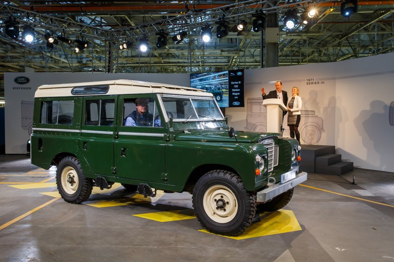 Land Rover свернула производство внедорожника Defender авто, история авто