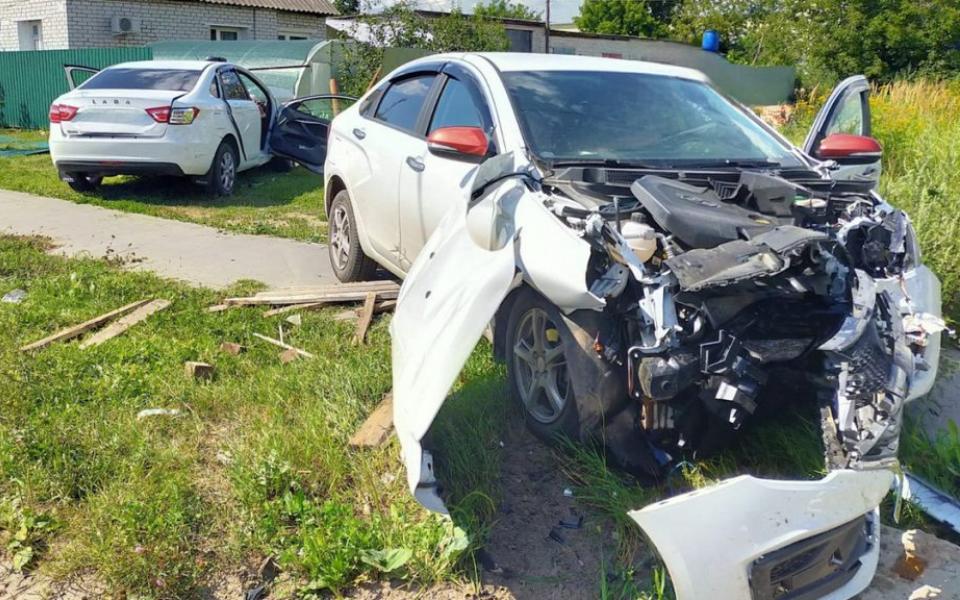 В Спасске в аварии двух легковушек пострадал мужчина