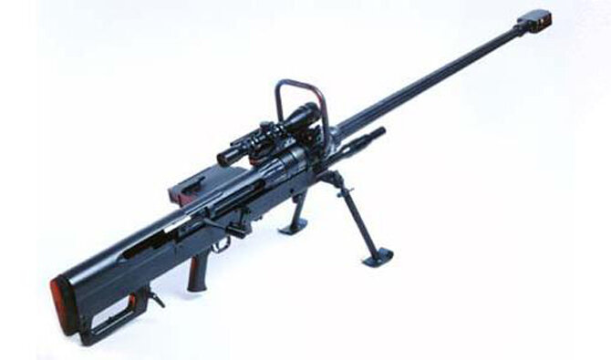 Крупнокалиберная снайперская винтовка DENEL NTW-20, калибр 20х83,5