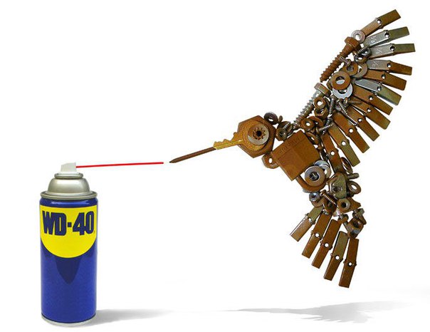 Применение WD-40 в домашних условиях