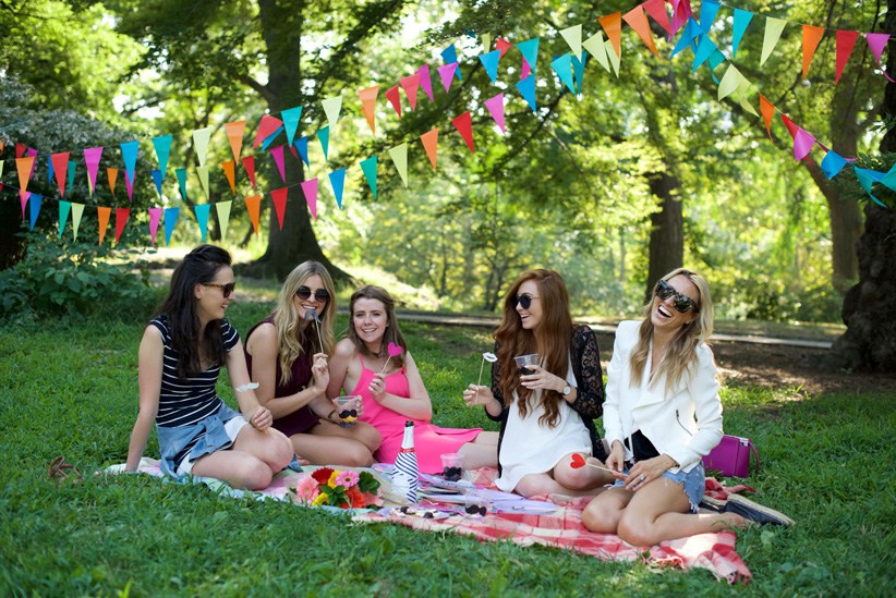 new york truths 4 - friends - central park picnic