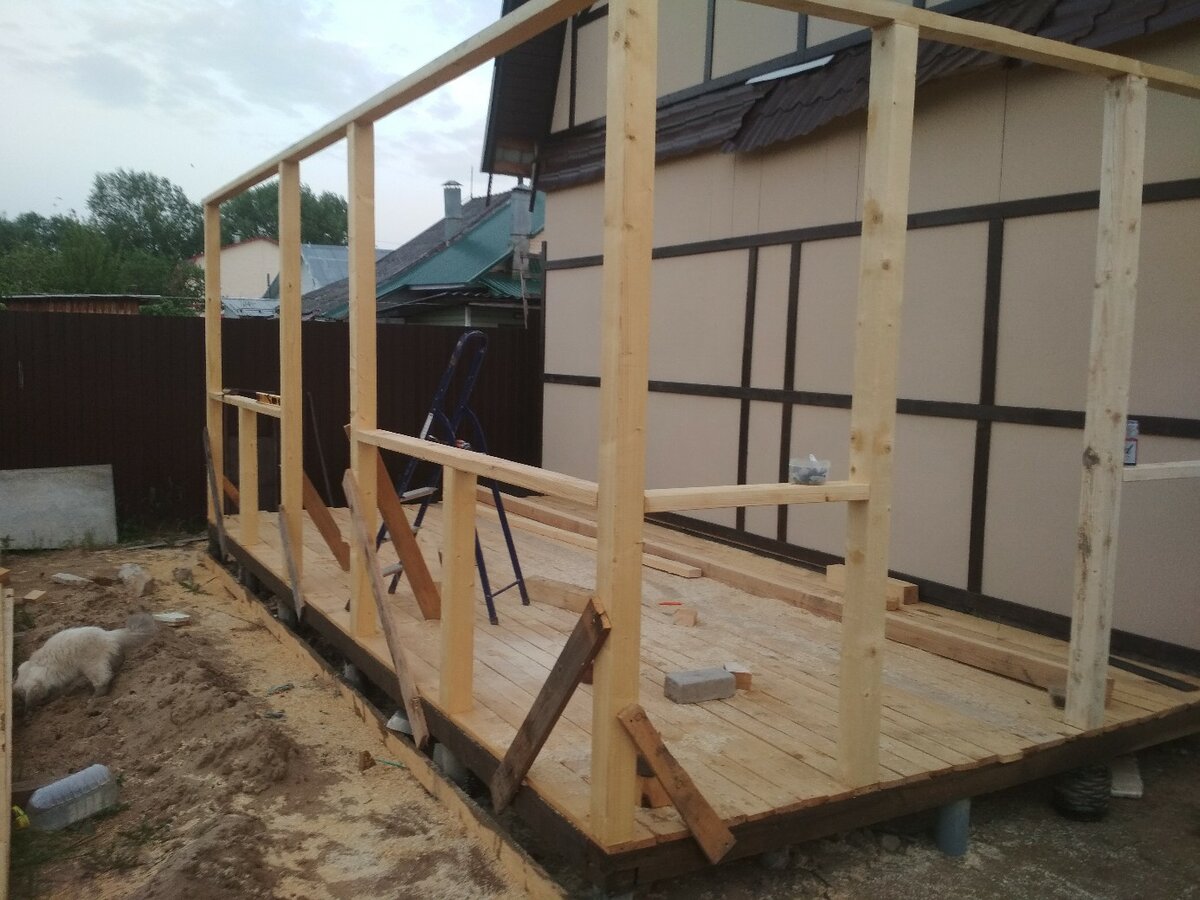 Построил сам пристройку к дому по информации из интернета Построил сам пристройку к дому по информации из интернета своими руками,строительство и ремонт