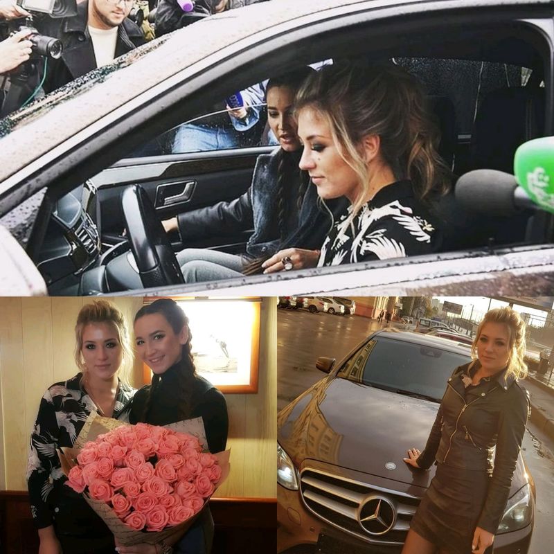 Бузова вручила победительнице конкурса «новый» автомобиль: он уже сменил двух владельцев и был в двух ДТП