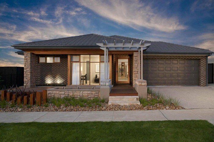 Красивые идеи фасадов частных одноэтажных домов домашний очаг,,поделки,своими руками,умелые руки