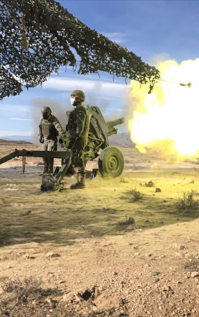 Единственная батарея: испанские гаубицы Mod 56 для Украины оружие