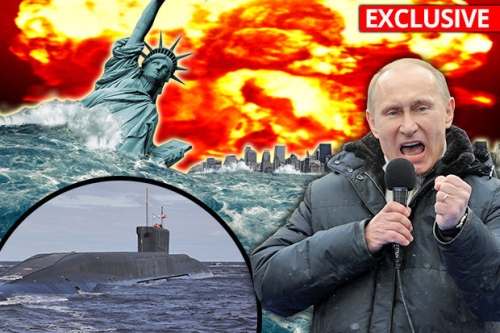 Русское атомное ЦУНАМИ: Путинские подводные лодки закладывают глубоководные бомбы, готовые уничтожить США!