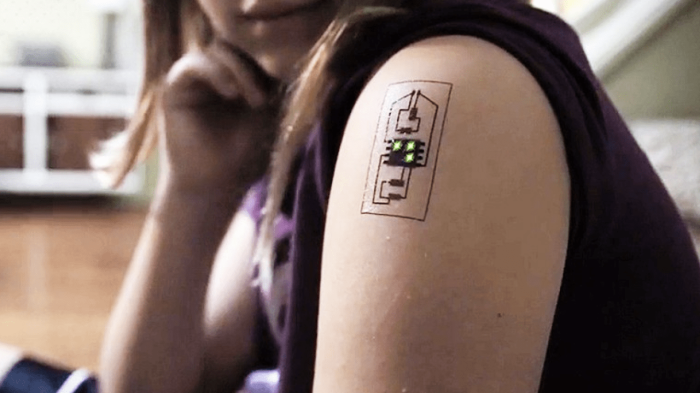 Электронная татуировка, которая поможет всегда быть здоровым. /Фото: i2.wp.com