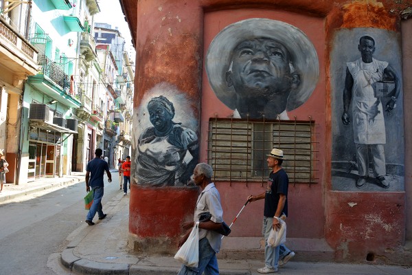 A street in Old Havana, Cuba