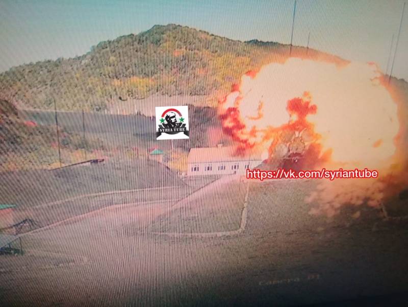 Опубликованы кадры уничтожения армянских С-300 с камер наружного наблюдения Новости