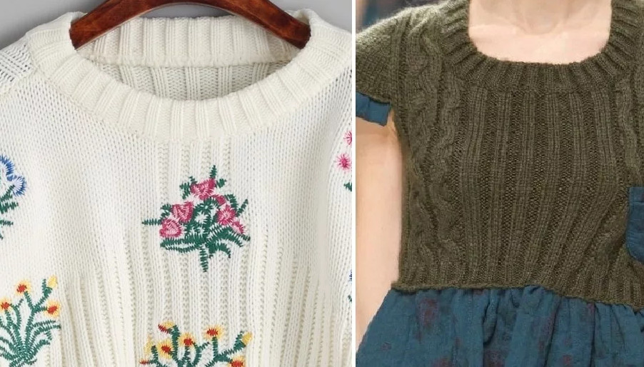 Старый свитер в мусорное ведро?! Сначала посмотрите это