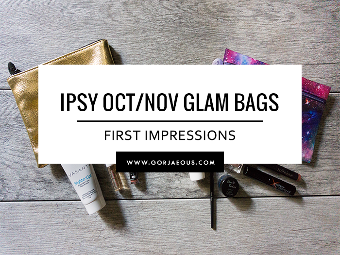 ipsy October November Glam Bag Cover | SCATTERBRAIN