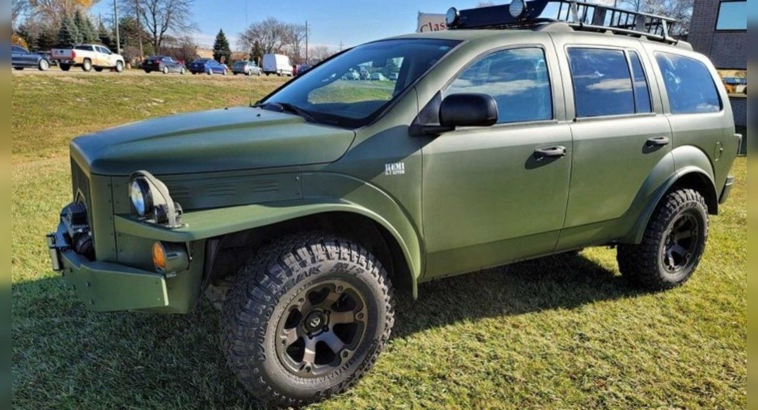 Единственный в своем роде Dodge Durango в стиле ВМВ выставлен на продажу