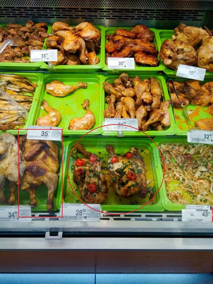 Эксперимент: как долго супермаркет будет хранить тухлую курицу? Просрочка, Супермаркет, Перекресток, Уфа, Башкортостан, Куры, Длиннопост