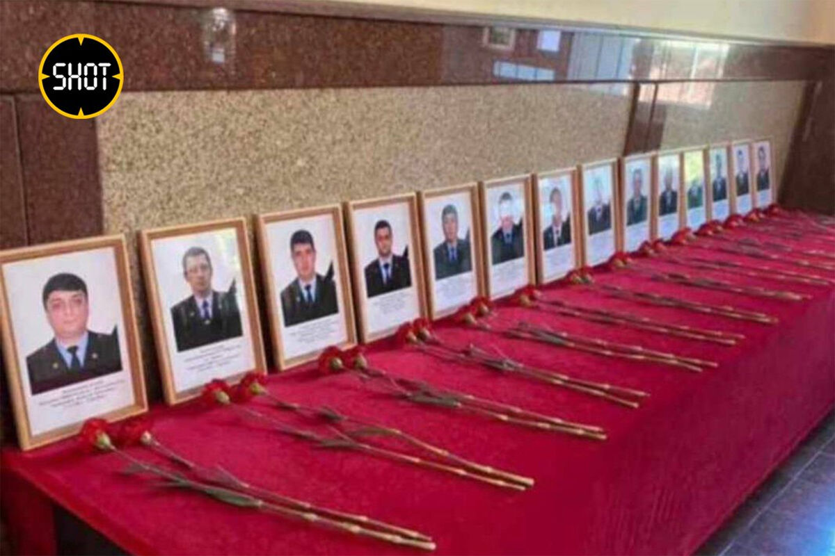 Число погибших при теракте в Дагестане полицейских увеличилось до 16