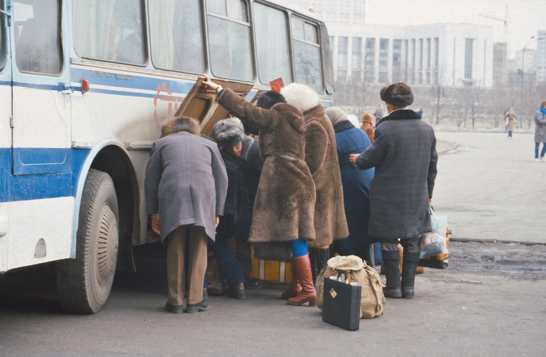 Прогулка по Москве 1984 года Прогулка по Москве 1984 года