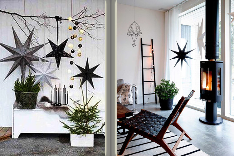 Новогоднее оформление интерьера 2024 в скандинавском стиле – 7 вдохновляющих идей идеи для дома,интерьер и дизайн