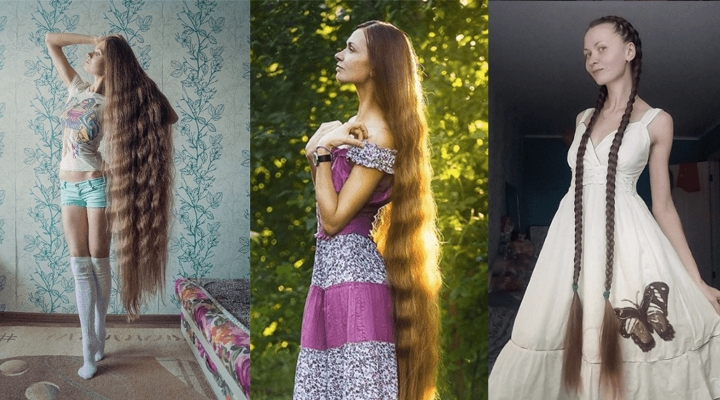 Ольга рапунцель сколько лет растила волосы