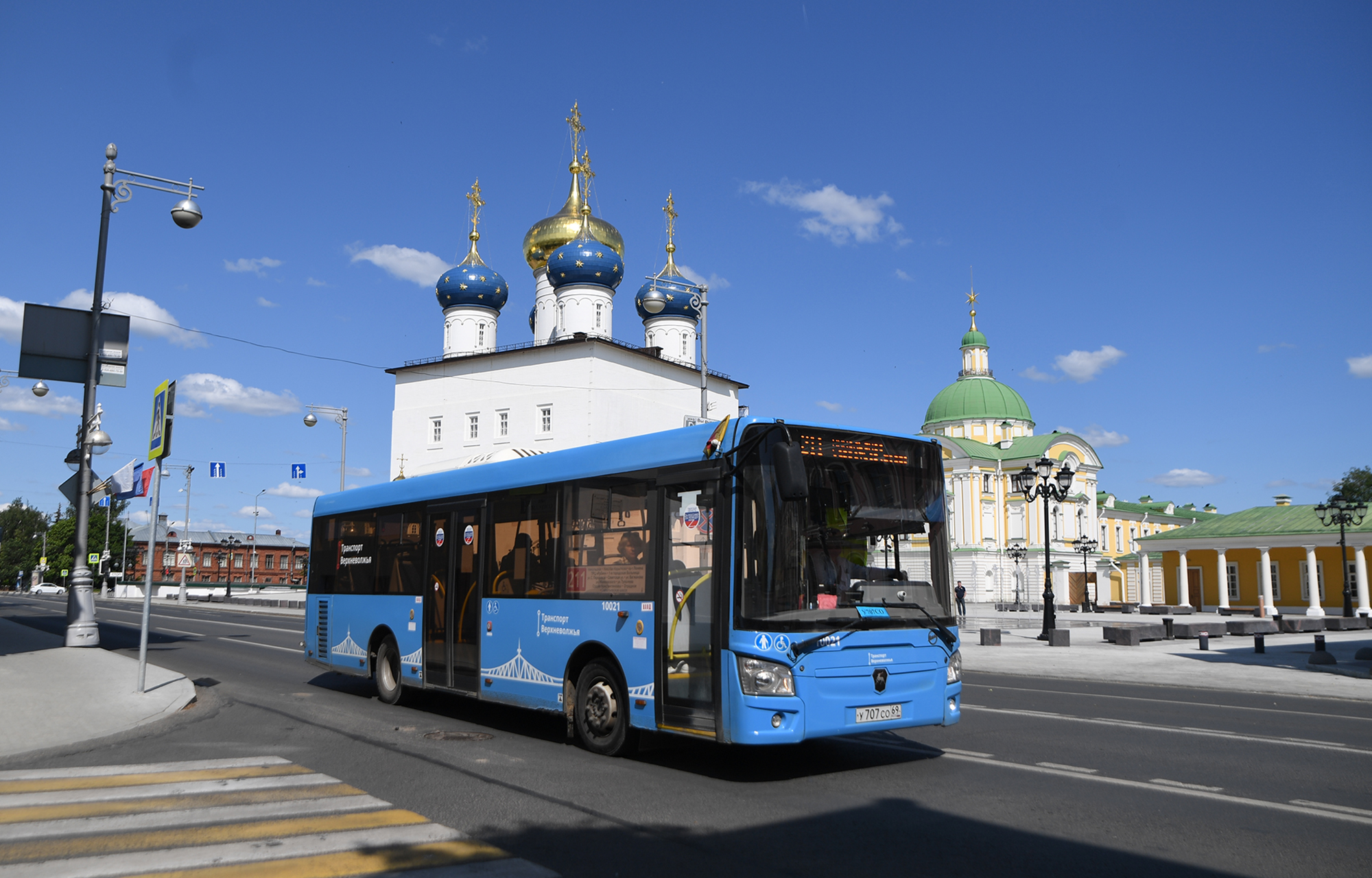 В Пасхальную ночь проезд в общественном транспорте Тверской области будет бесплатным