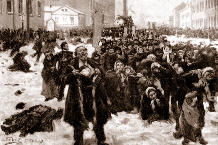 Кровавое воскресенье 9 января 1905 г