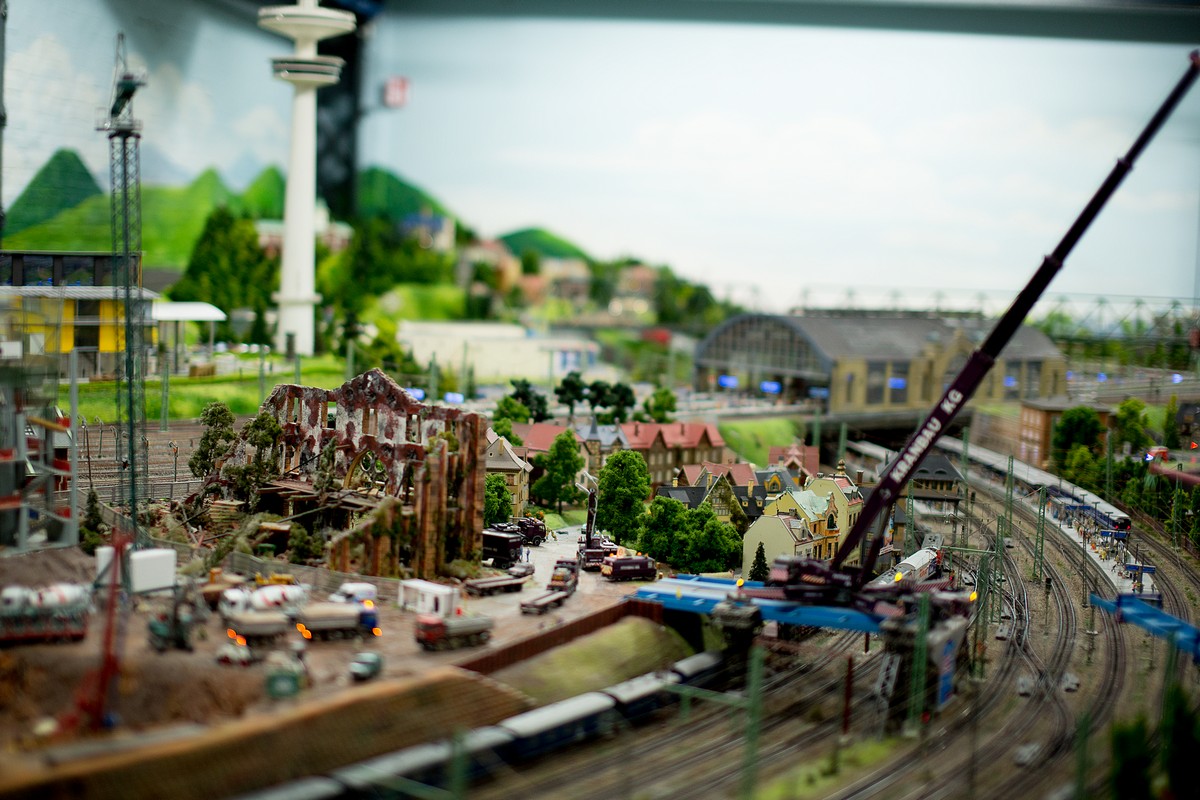 Музей маленьких чудес — Miniatur  Wunderland  в Гамбурге Дальние дали