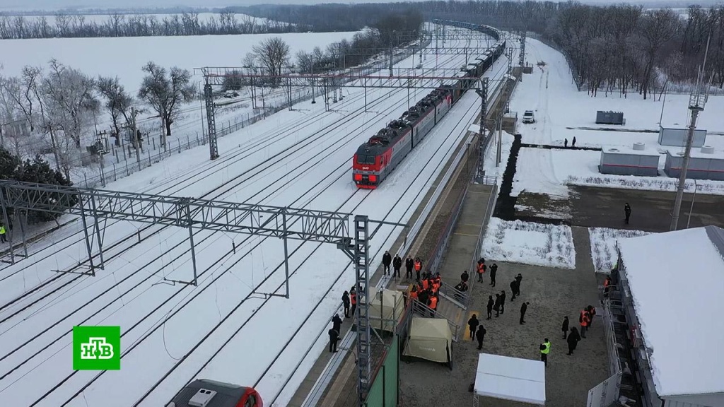 На Кубани открыли движение поездов по новому участку к портам Азовского и Чёрного морей