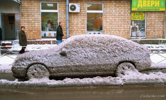Советы для начинающих, неопытных автомобилистов в зимний период - смешно и по делу!