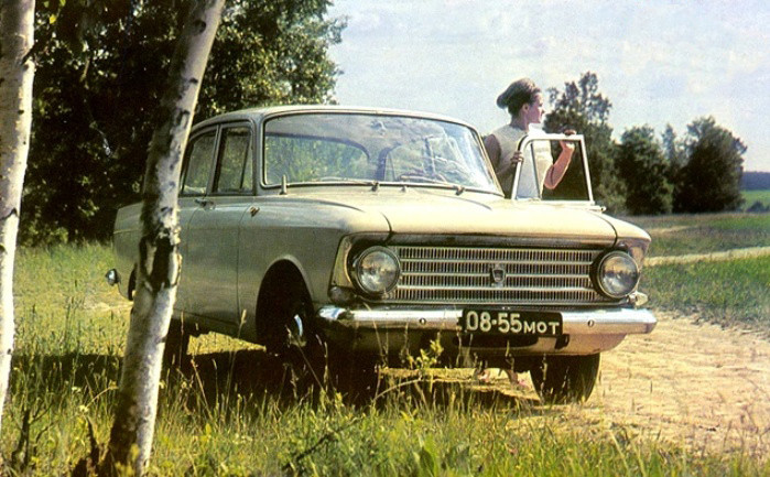 Ретрофото: автотехника  в СССР авто, ссср