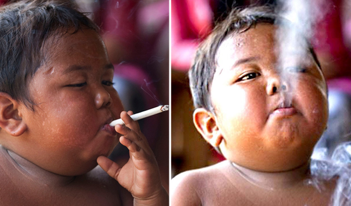 Как теперь живет мальчик, который в два года курил по 40 сигарет в сутки