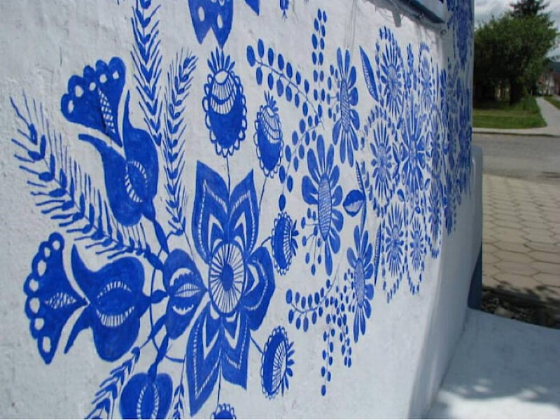 90-летняя художница превратила целую деревню в произведение искусства 90-летняя художница превратила целую деревню в произведение искусства картинки,супер