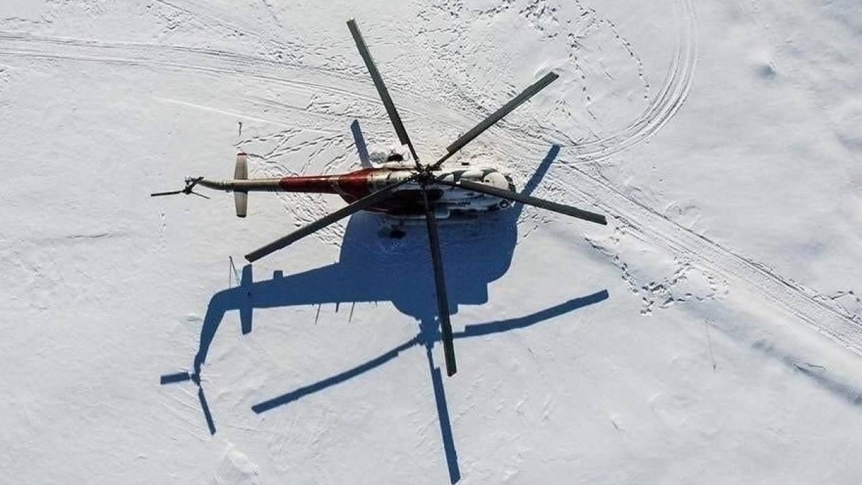 Военный вертолет рухнул в районе села Ундоры под Ульяновском