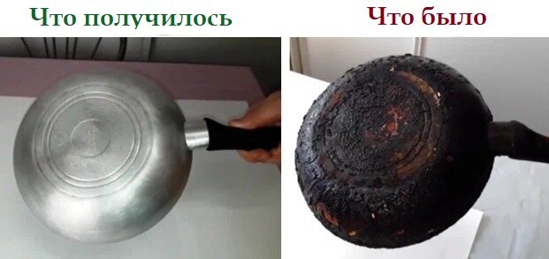 Делаем из мега-грязной сковороды новую и чистую! Самый простой и 