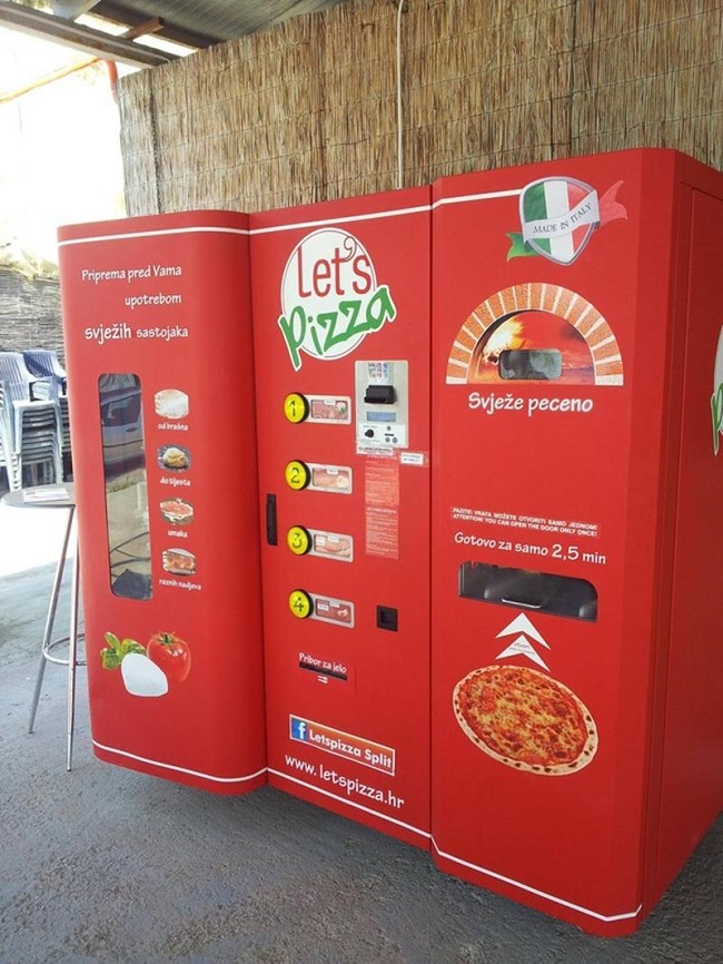 автомат для пиццы
